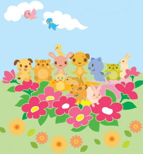 どうぶつさん達のマーク